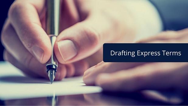 Commercial Contracts: the drafting and inclusion of express terms
