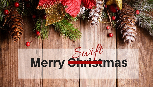 We wish you a merry "Swiftmas"