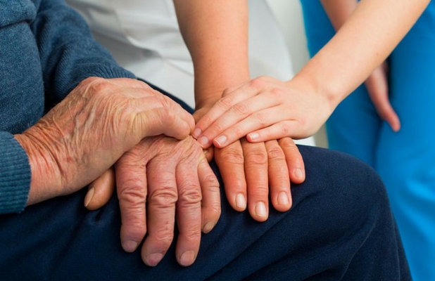 Old and young hands