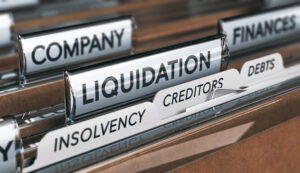 Insolvency sign